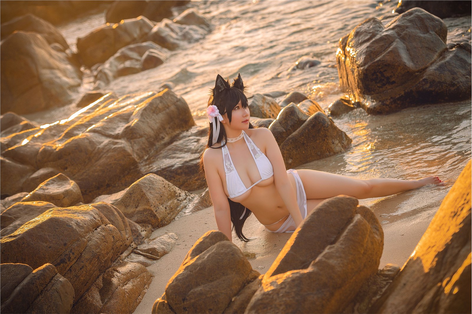 It's the end of the end. - Atago swimsuit(14)